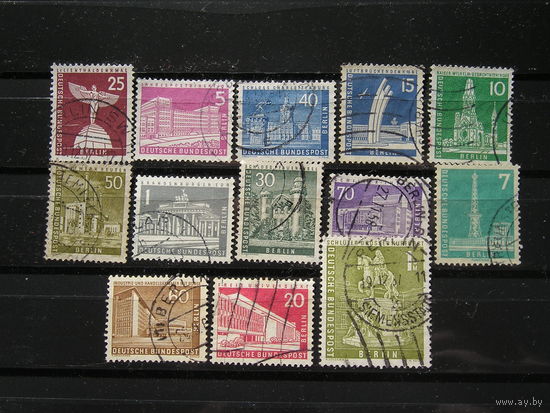 Зап. Берлин 1956 Архитектура Берлина