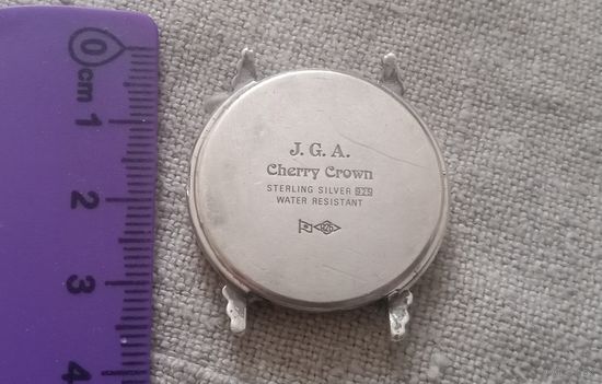 Редкий. Серебряный корпус наручных часов. Ag925. 13,42гр. Недорогой старт! Распродажа коллекции!