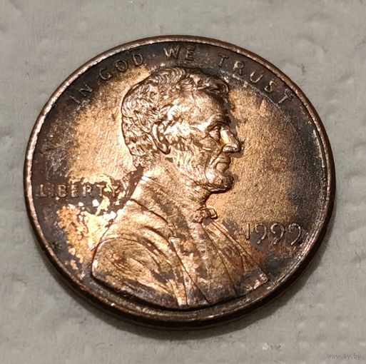 США 1 цент, 1999 Цент Линкольна Без отметки монетного двора (2-9-127)