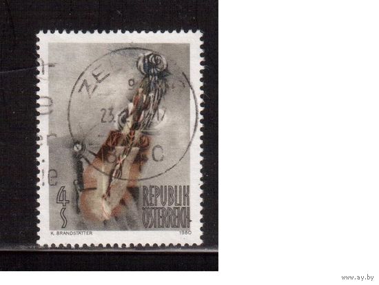 Австрия-1980,(Мих.1655) гаш., Искусство, Живопись,