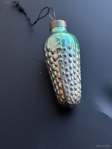 Елочная игрушка шишка СССР