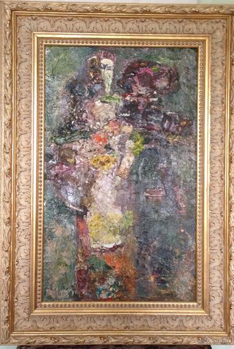 Герасимов В.А " Белорусочка" холст , масло 1980 г