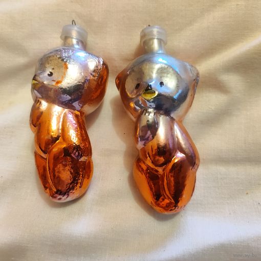 Ёлочная игрушка Медведь одним лотом 0101