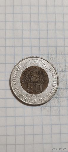 Мавритания 50 угия 2014