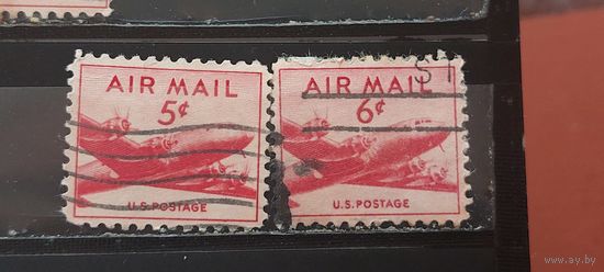 РАСПРОДАЖА. США. Авиапочта. Гаш.