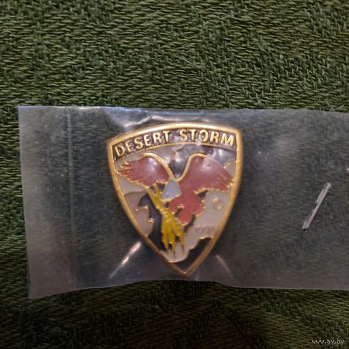 Знак лётчика армии США, участника "Буря в пустыне".