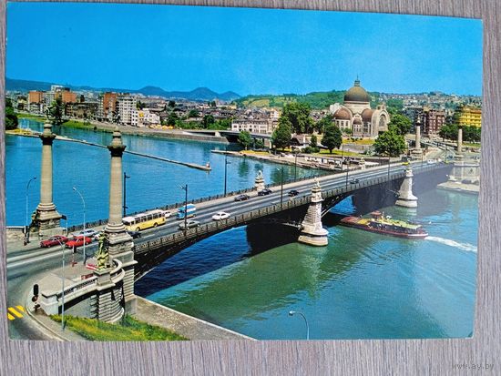 Мосты. Льеж, мост Франье