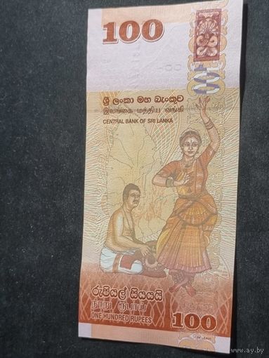 Шри-ланка 100 рупий 2020 Unc