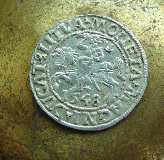 Полугрош 1548 UNC