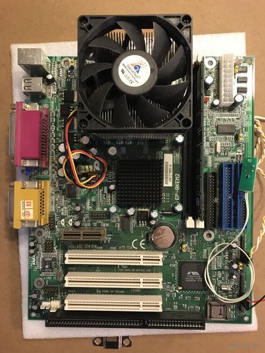Epox EP-8KEM2 + AMD Duron 800 MHz Socket 462 + KINGSTON 128MB SDRAM + Igloo 2461