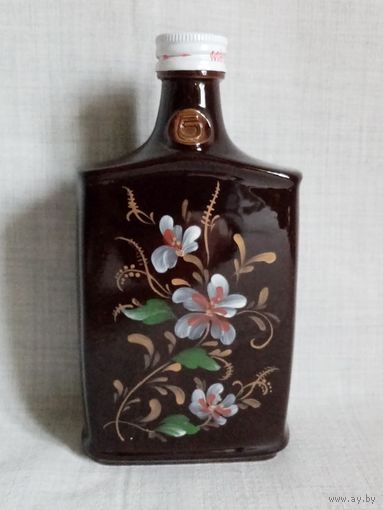 Штоф глина с росписью СССР БССР Два буслы ?