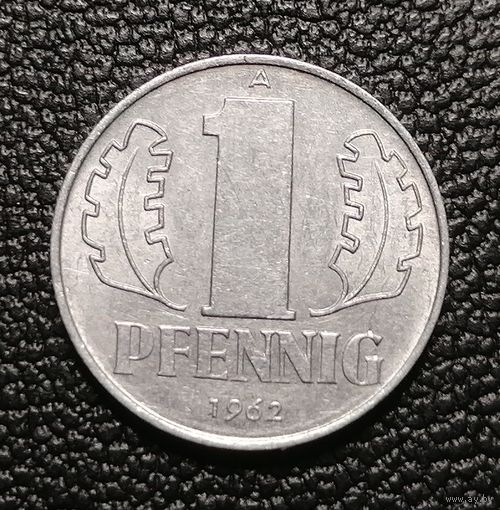 1 пфенниг 1962