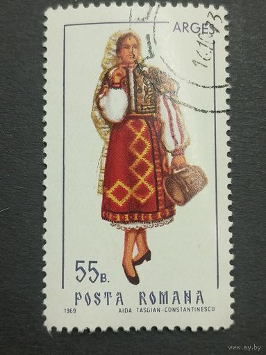 Румыния 1969. Народные костюмы