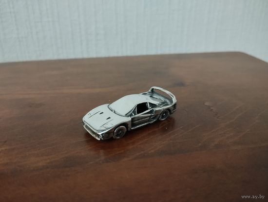 Миниатюра "Феррари".  Серебро. Европа.