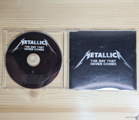 Metallica - The Day That Never Comes (Promo CD, Europe, 2008, лицензия) Vertigo NEVERCOMECJ1