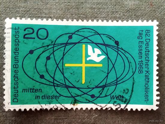 Марк Германия 1968 год Религия