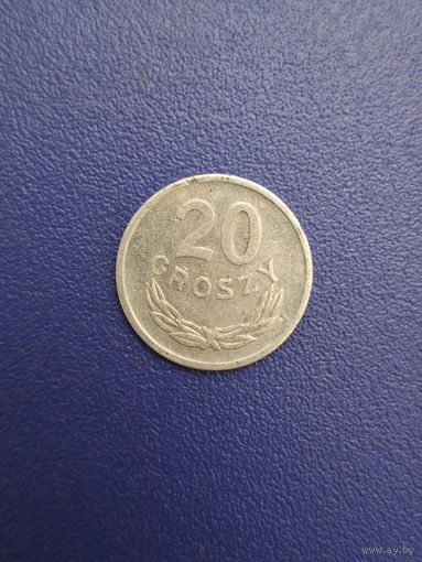 Польша 20 грошей 1973  года - остатки погодовки - есть разные годы - спрашивайте