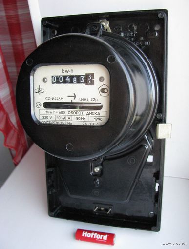 Электросчётчик СО-И446М с электрощитком, счётчик (без автоматов)