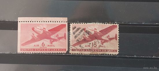 РАСПРОДАЖА. США. Авиапочта. Гаш.