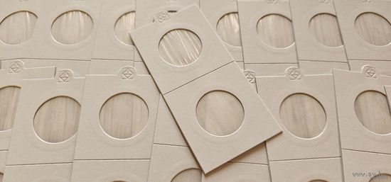 Leuchtturm холдеры для монет (белые) cамоклеящиеся! Германия, Лёйхтурм, Leuchtturm! ВОЗМОЖЕН ОБМЕН!