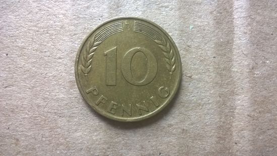 ФРГ 10 пфеннигов, 1950"D". (D-89)