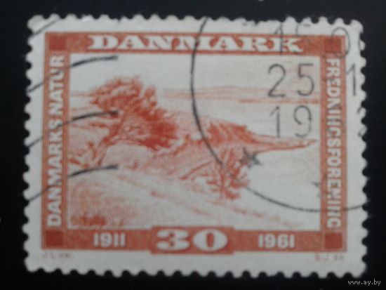 Дания 1961 живопись, пейзаж