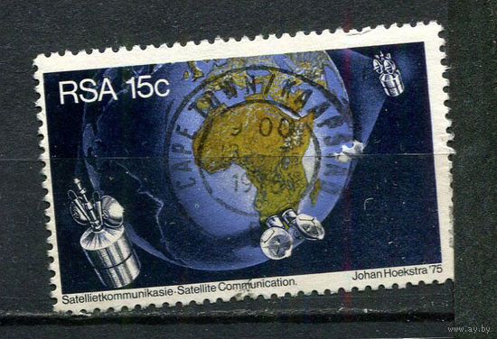 Южная Африка - 1975 - Космос - [Mi. 488] - полная серия - 1 марка. Гашеная.  (Лот 76Gz)-T4P37