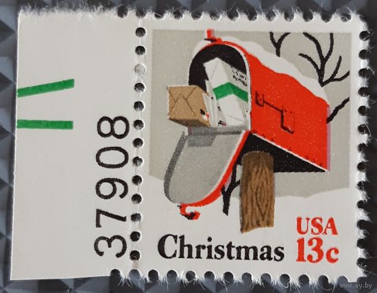 1977 Рождественские марки США