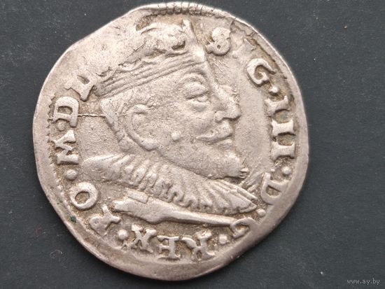 3 гроша 1592. Вильно