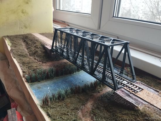 Мост ж-д  360мм. Vollmer, модуль 1100 - 370мм.