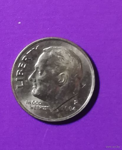 10 центов сша 2004 г.