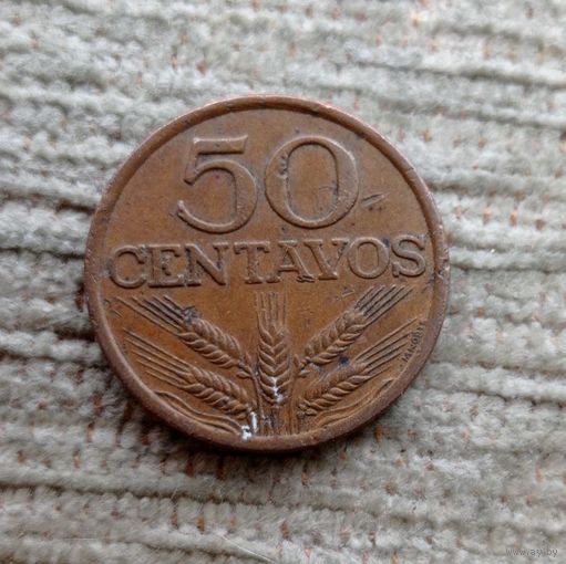 Werty71 Португалия 50 сентаво 1974