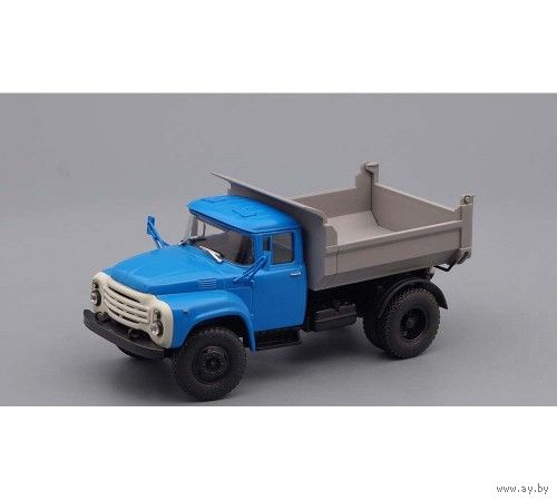 Самосвал ЗИЛ-ММЗ-4505 поздний (голубой/серый)