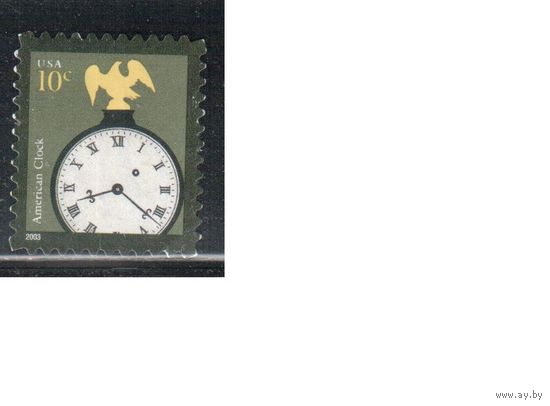 США-2003 (Мих.3717) , * (без клея), Стандарт, Часы(одиночка)