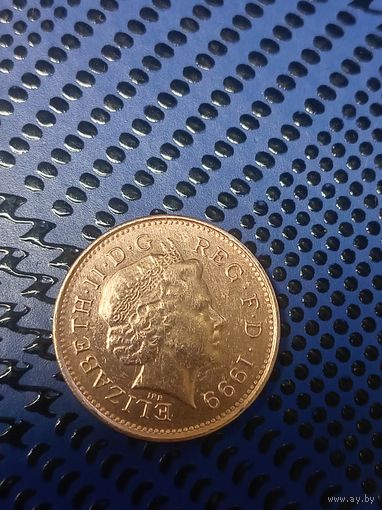 1 пенни. Великобритания 1999г. (28)