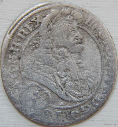 16. Австрия 3 крейцера 1695 год