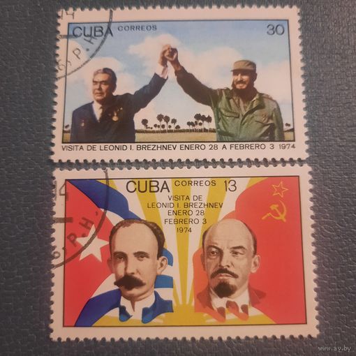 Куба 1974. Визит Л.И. Брежнева на Кубу
