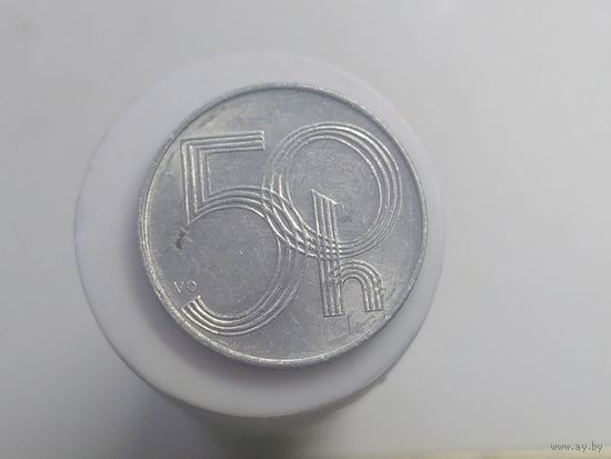 50 геллеров Чехия 1995 год  лот 42