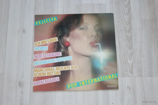 Виниловая пластинка "Felicita", pop international.