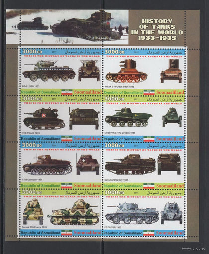 Танки Сомали 2011** История танков 1933-1935 годов
