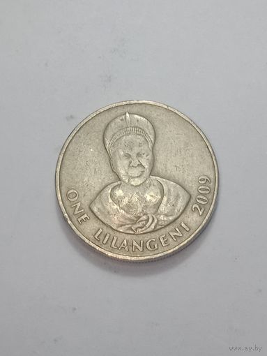 Свазиленд 1 лилангени 2009 года .
