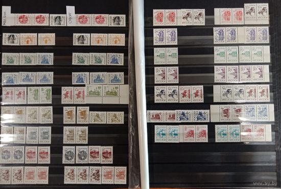 Марки России стандарты 1992 -1994, на глянцевой и офсетной бумаге, есть редкие, высокий каталог