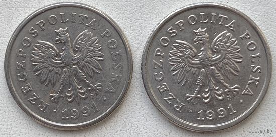 Польша 50 грошей 1991 г. Цена за 1 шт.