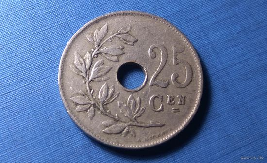 25 сантимов 1921 BELGIE. Бельгия.