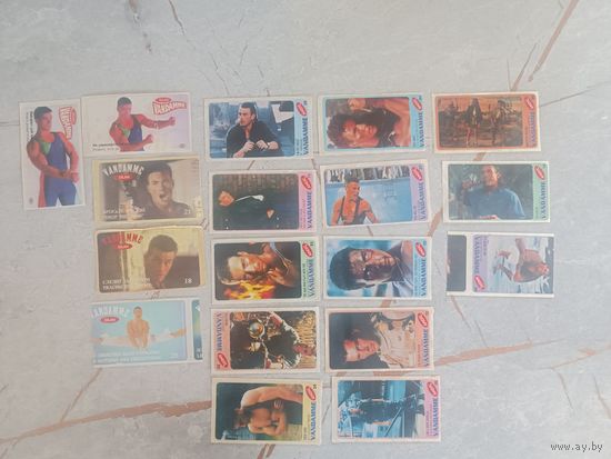 Наклейки Ван Дамм dilan i andic