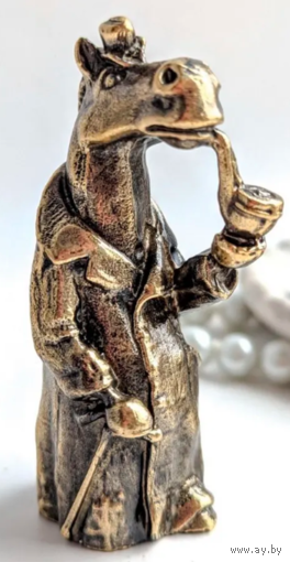 Статуэтка Конь в пальто Бронза