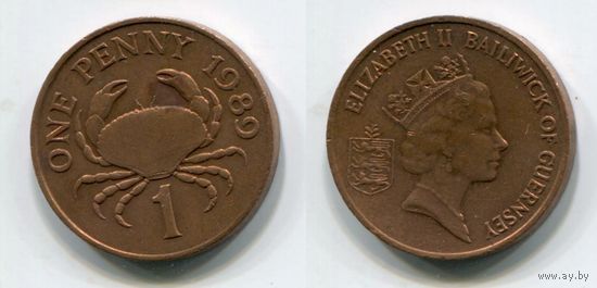 Гернси. 1 пенни (1989)