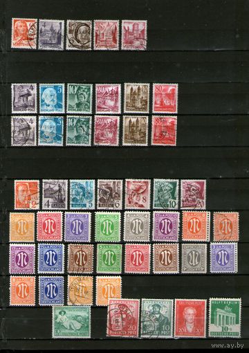 Германия.СОЮЗНАЯ ОККУПАЦИЯ! Стандарты! СБОРНЫЙ ЛОТ!