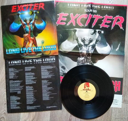 Exciter - Long Live The Loud / постер