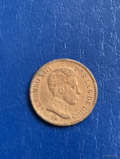 Испания 1 Сентимо 1906